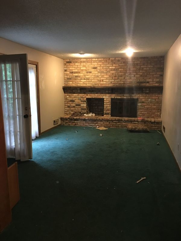 Dayton home before renovation
